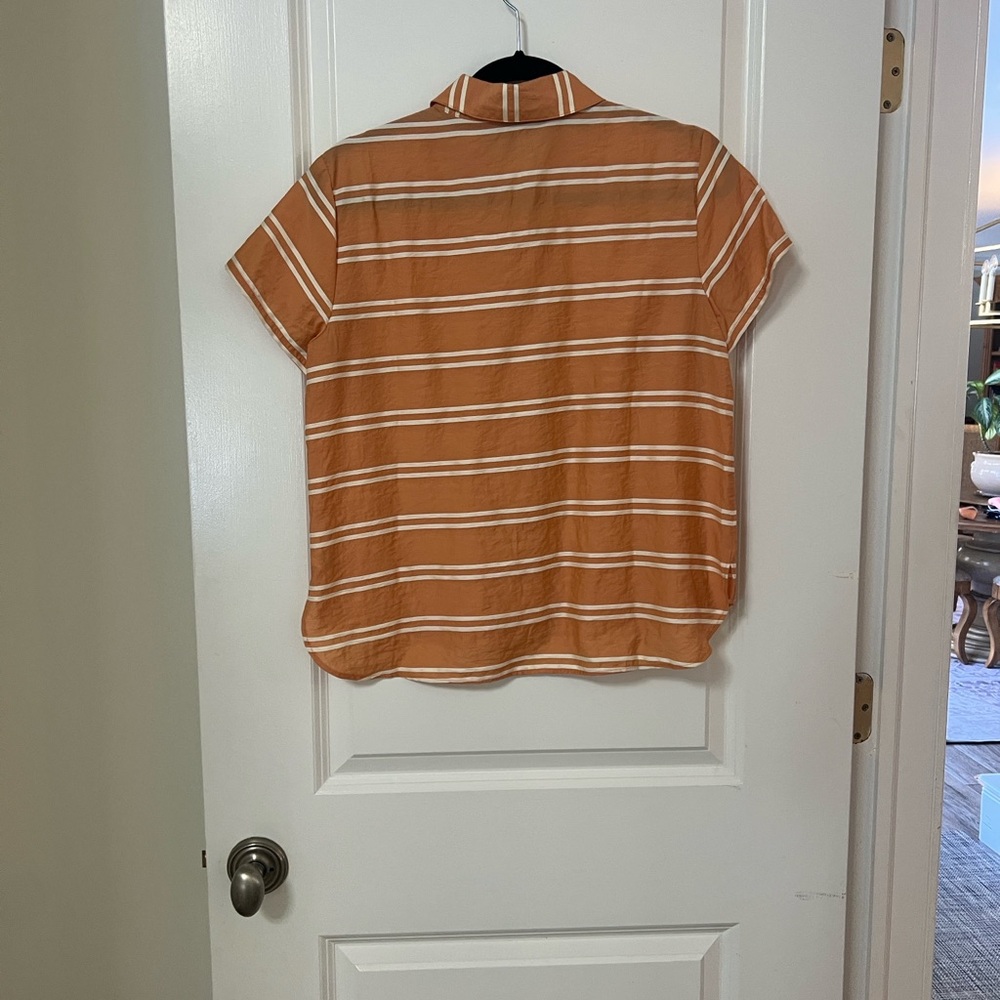 Striped Tan Women's Top